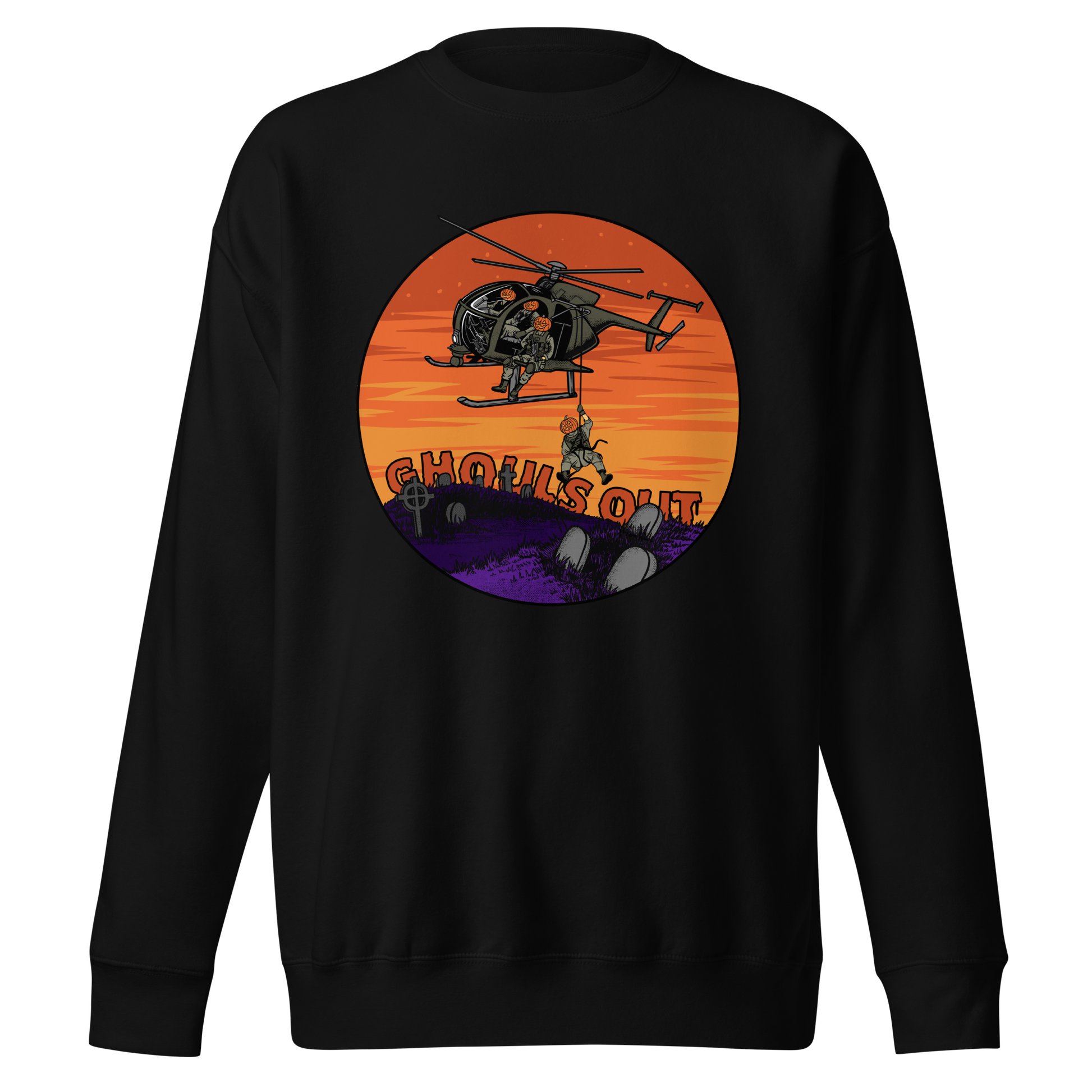 Ghouls Out Halloween Sweat Shirt | Reject The Modern World Co.