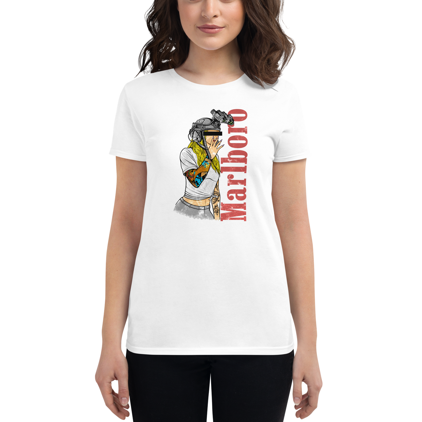 Marlboro Gun Bunny - T-Shirt